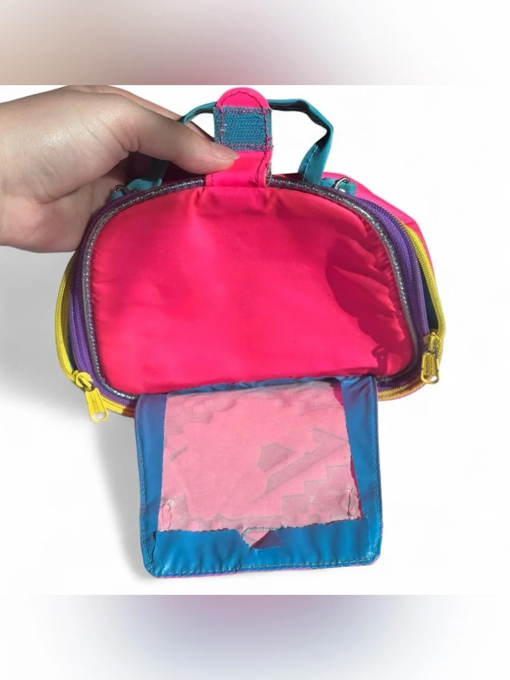 Vintage 90s Disney Western Minnie Mouse Bold Neon mini bag